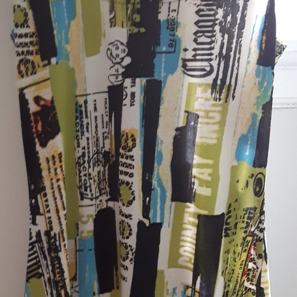 Mango graphic dress - Picture 7 of 7